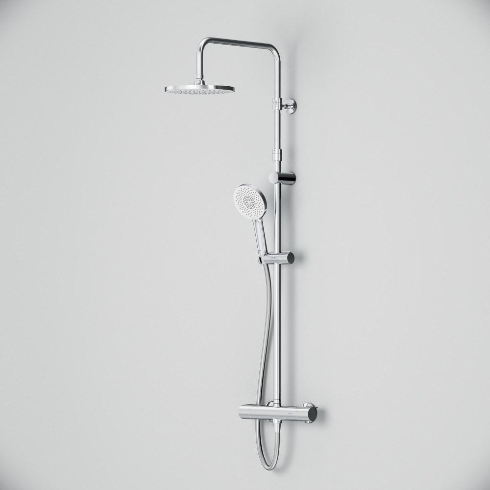 Душ.система: см-ль д/душа з ТМС, душ.штанга, верхній душ 220 мм, ручний ...