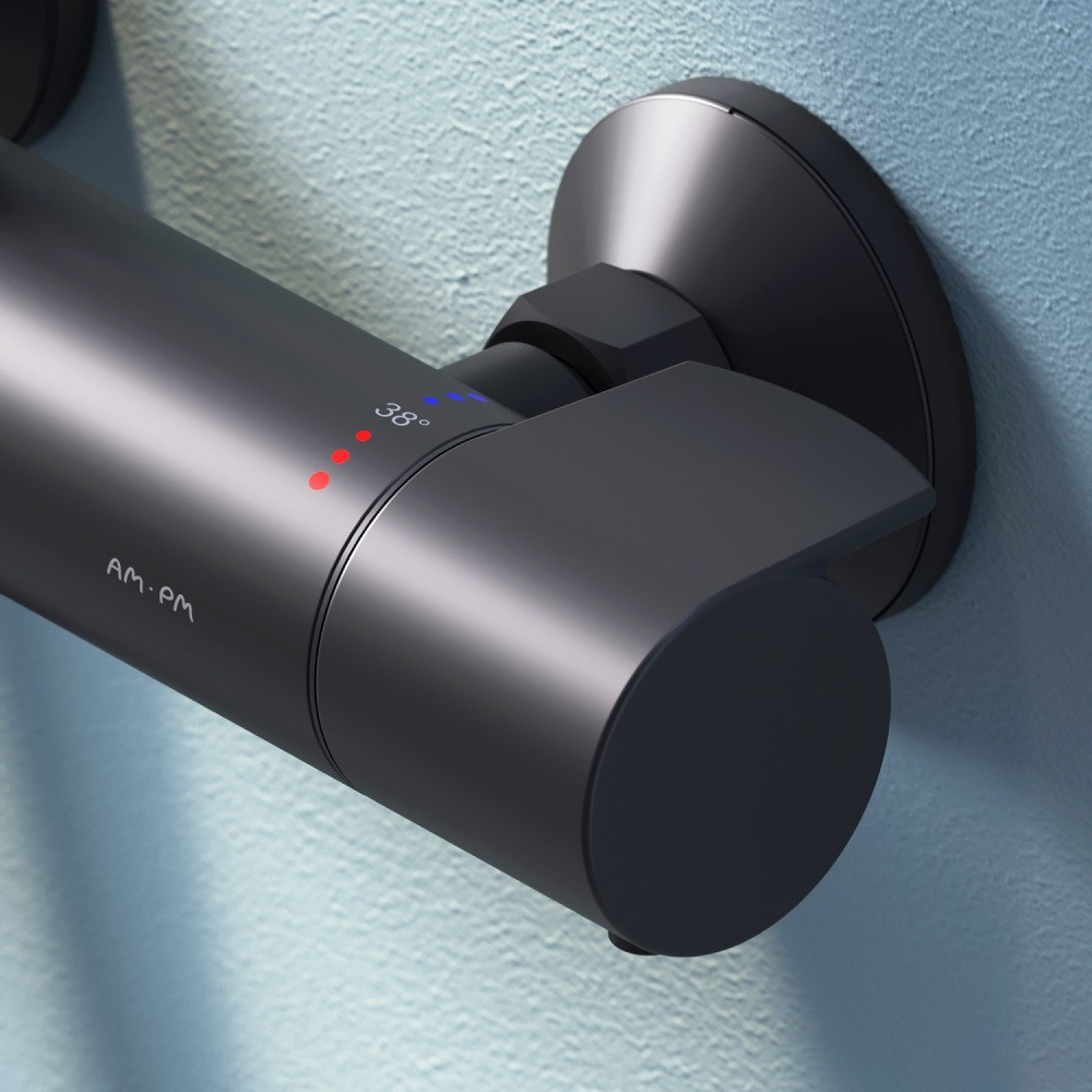 Душ.система: см-ль д/душа з ТМС, душ.штанга, верхній душ 220 мм, ручний ...