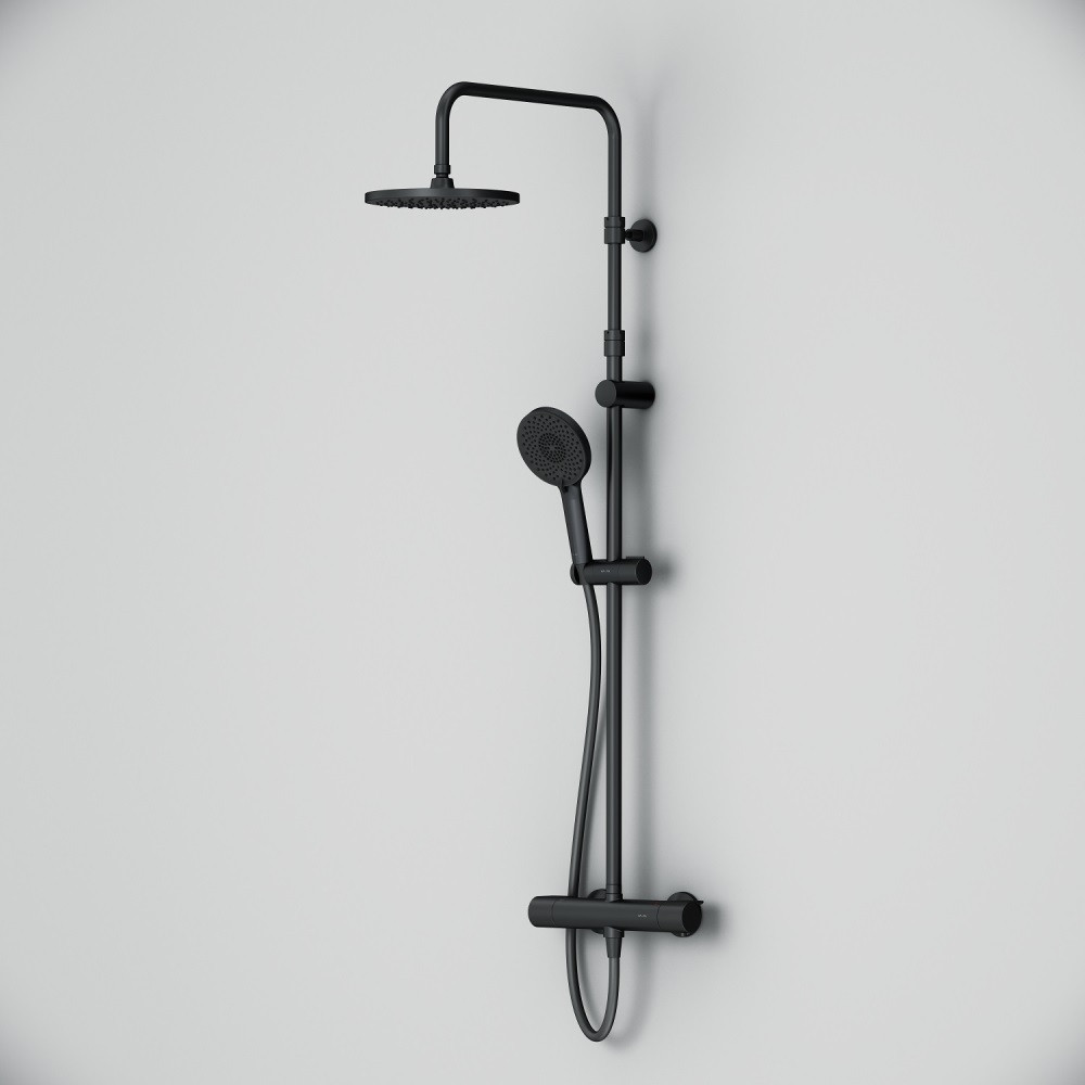 Душ.система: см-ль д/душа з ТМС, душ.штанга, верхній душ 220 мм, ручний ...