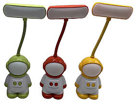 Лампа-нічник дитяча LED "Космонавт" 22см 3 кол.USB (1*96) (5502-Н)
