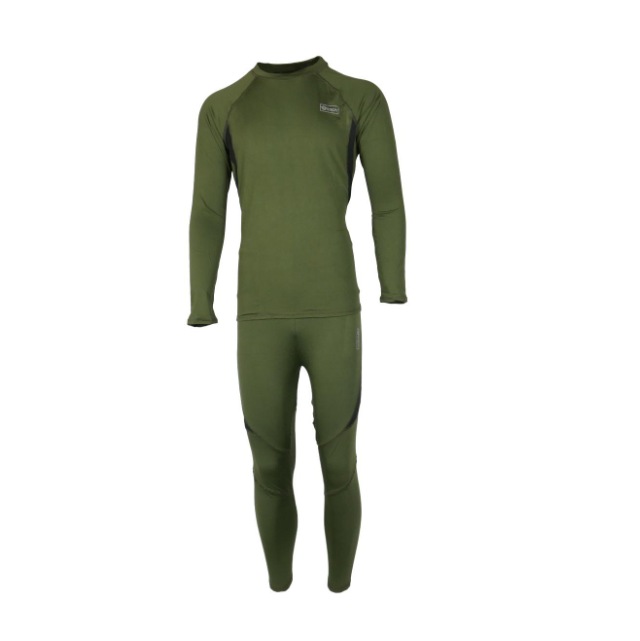 Чоловічий комплект термобілизни Олива (L), термоодяг для хлопців, термобілизна (кофта + штани) KASP