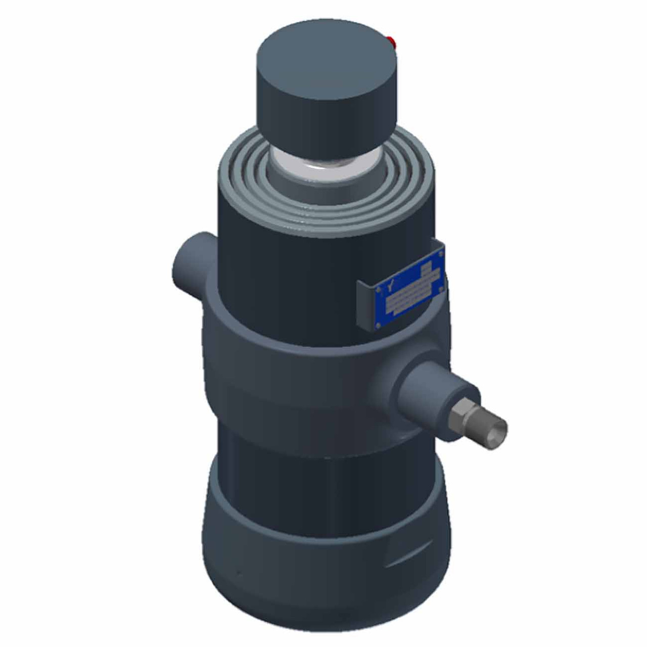 Гідроциліндр UMB 149-6-2380-K245-50-3/4"-HC (підкузовний) HYVA