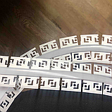 Гнучкий профіль для світлодіодної стрічки під гіпсокартон та штукатурку врізний 50(11х12)х13 мм (планки по 3 метри), фото 2