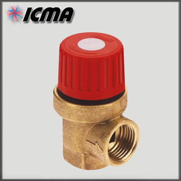 Запобіжний клапан ICMA 1/2" ВВ 2,5 bar мембранний арт.241