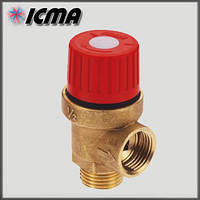 Предохранительный клапан ICMA 1/2" ВН 1,5 bar мембранный арт.242