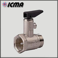 Запобіжний клапан ICMA 3/4" 8 bar для водонагрівача арт.GS09