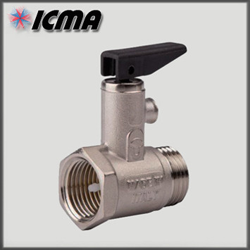 Запобіжний клапан ICMA 3/4" 8 bar для водонагрівача арт.GS09