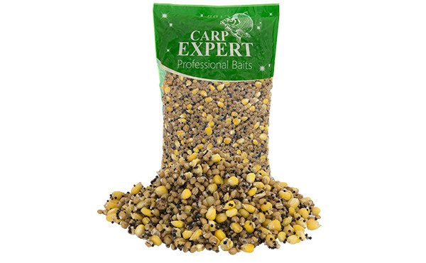 Spod Mix Carp Expert 1кг (Кукурудза пшениця конопля)