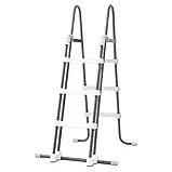 Великий надувний басейн Intex 457х107 см 26166, 12430л, з фільтром-насосом 3785 л/год, сходи, тент, підстилка, фото 7