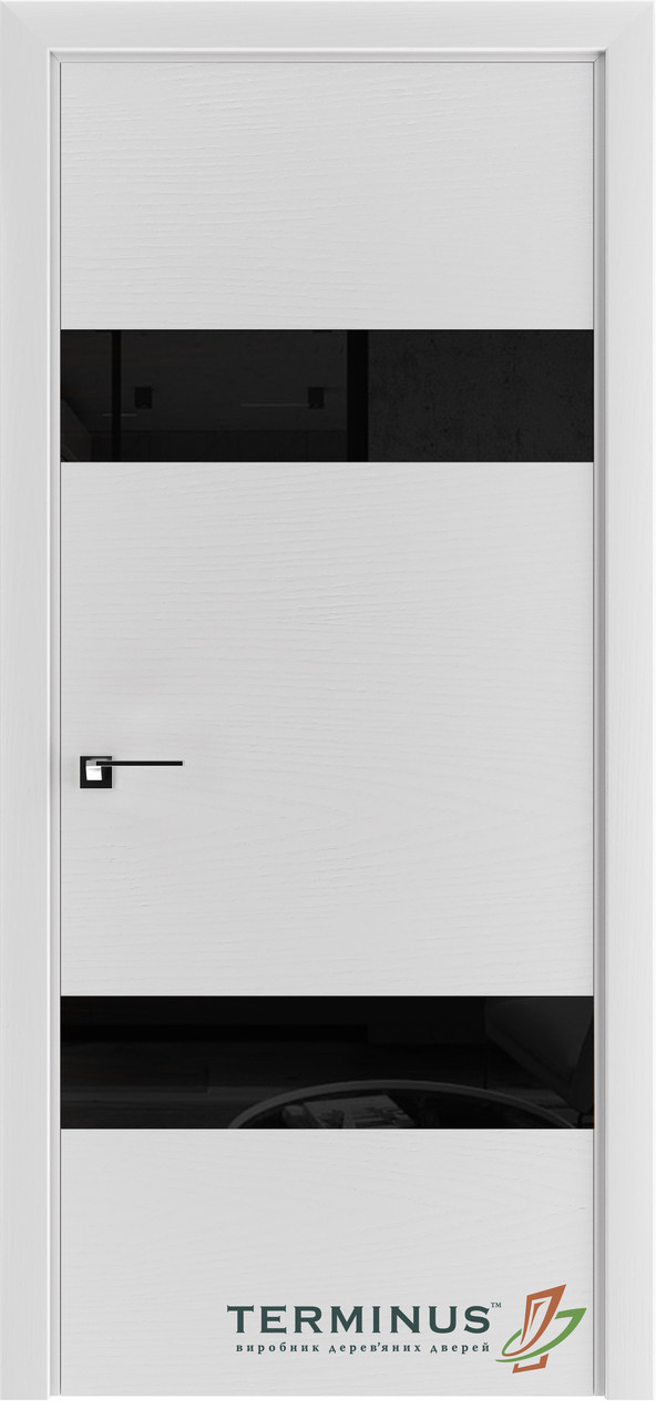 Міжкімнатні двері шпоновані модель 22 ясен білий, фото 1