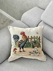 Наволочка гобеленова декоративна LiMaSo 45х45 см KISS1287NA