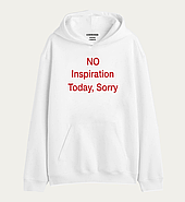 Толстовка з дизайном "NO Inspiration Today, Sorry", фото 2