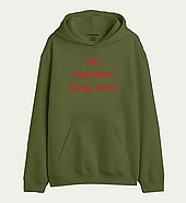 Толстовка з дизайном "NO Inspiration Today, Sorry", фото 3
