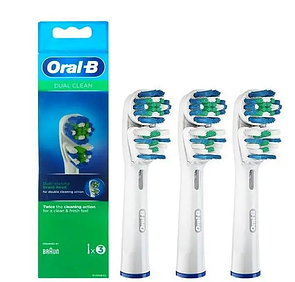 Насадки для зубної електричної щітки Oral-B Dual Clean EB 417, Насадки для електрощітки