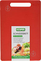 Доска кухонная с ручкой 29х19,5х0,5 см красная Kesper 0201 Топ !