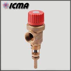 Запобіжний клапан ICMA 1/2" 3 Bar арт.266