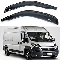 Дефлекторы окон (ветровики) Fiat Ducato/Citroen Jumper/Peugeot Boxer 2006-, кт 2шт (Фиат Дукато)