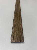 Ламінований декоративний поріг для підлоги, ширина 30 мм, довжина 900 мм. Дуб грансон.