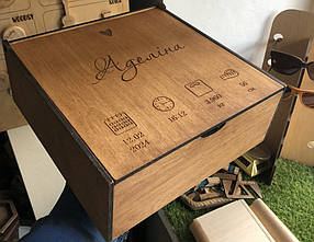 Деревянная коробочка BabyBox (розмір M)