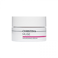 Поживний крем для всіх типів шкіри обличчя шиї та зони декольте Muse TM Christina
