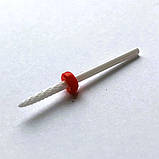 Насадка-фреза керамічна тонка торпеда, зернистість дрібна, фото 4