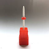 Насадка-фреза керамічна тонка торпеда, зернистість дрібна, фото 2