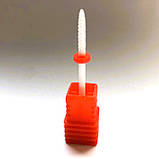 Насадка-фреза керамічна тонка торпеда, зернистість дрібна, фото 6