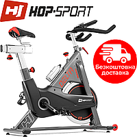 Спінбайк Hop-Sport HS-065IC чорно-сірий Delta / Кардіотренажери