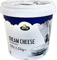 Крем-сир Буко ARLA Cream cheese 25% 1,5кг (4шт\ящ)