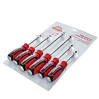 Набір ударних викруток Vitals Master S2 6 шт. (54-58 HRC) магнітний накінечник