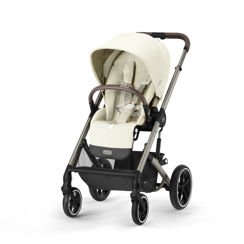 Cybex - Прогулянкова коляска Balios S Lux TPE 2023 (Seashell Beige)