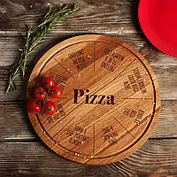 Дошка для нарізки "Pizza Board Game", 25 см