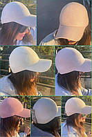 Жіноча стильна бейсболка/кепка "Mitsu" однотонна (Розмір 56-58), Мікс кольорів