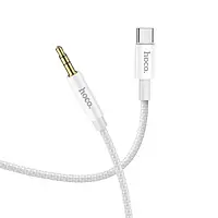 Кабель HOCO AUX to Type-C digital audio conversion cable UPA19 1M silver