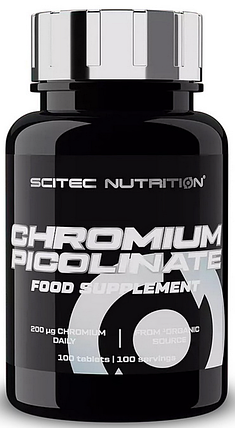 Хром піколінат Scitec Nutrition Chromium Piconilate 100 tabs, фото 1