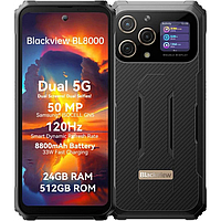 Смартфон Blackview BL8000 5G 12/512 GB Gold 8800 мА·год 33 W NFC Dimensity 7050