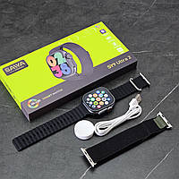 Смарт-часы Smart Watch 9 SAIYA SY9 ULTRA2 IP67 49 мм AMOLED-экран с функцией звонка 2 ремешка
