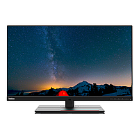 Монитор ЖК 27" IPS Lenovo P27u-20 3840х2160/4 мс/2xHDMI/2.0/DP 1.2/TB4/TB4 Out/USB 3.0/LTPSAdobe RGB 9 Черный