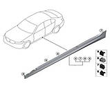 Кліпса кріплення порога BMW 3-series G20, M3 G80 ЕОМ: 51127488348, фото 6