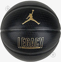 Баскетбольный мяч Jordan LEGACY 2.0 8P DEFLATED J.100.8253.051.07 р. 7 черный 0201 Топ !