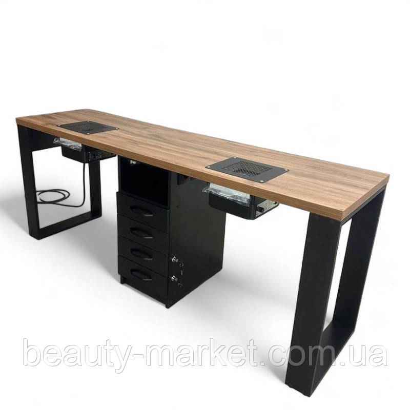 Манікюрний стіл з витяжкою Mark SM-500 black