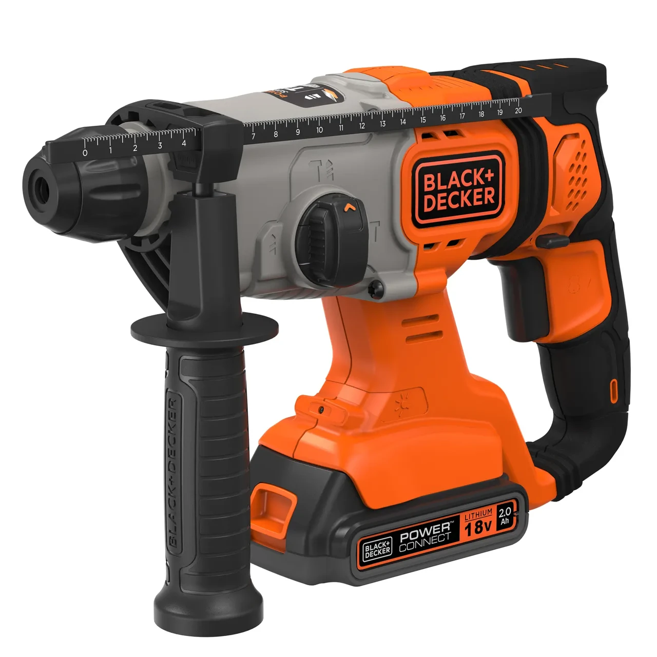 Перфоратор акумуляторний BLACK+DECKER BCD900D1S, фото 1