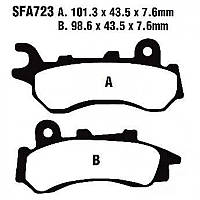 Колодки гальмівні (YS-3264) SFA723 диск HONDA PCX 125 PCX 150 SH 125