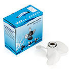 Гвинт гребний для лодочного мотора YAMAHA 20-30 HP 664-45949-02-EL алюмінієвий 3X9 7/8X13 новий, фото 2