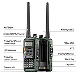 Рація Baofeng UV-S9 Plus 10 W (до 10 км) — радіостанція дводіапазонна з ліхтариком, фото 5