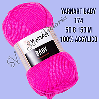 Пряжа YarnArt Baby (Ярнарт Беби) 174 малина