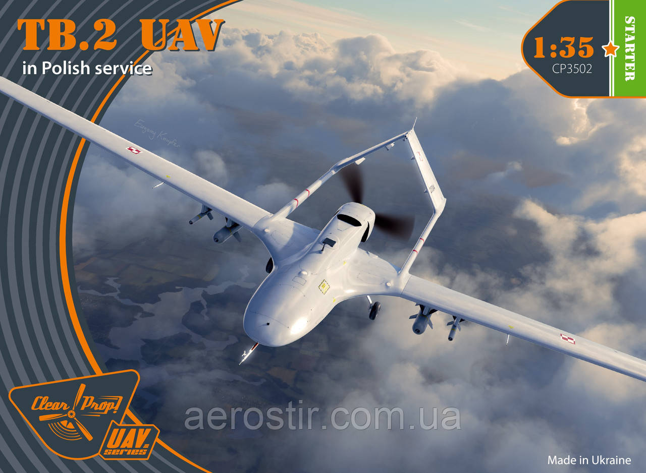Bayraktar TB.2 1/35 Clear Prop 3502