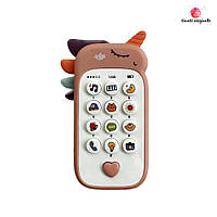 Детский телефон «Единорог», розовый