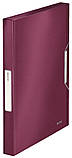 Папка-бокс на резинці LEITZ STYLE на 250арк., гранатовий (3956-00-28), фото 3