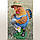 Декоративна фігурка для саду Engard "Півник-садівник" 31х13х30см фігури для саду з полістоуна, фото 2
